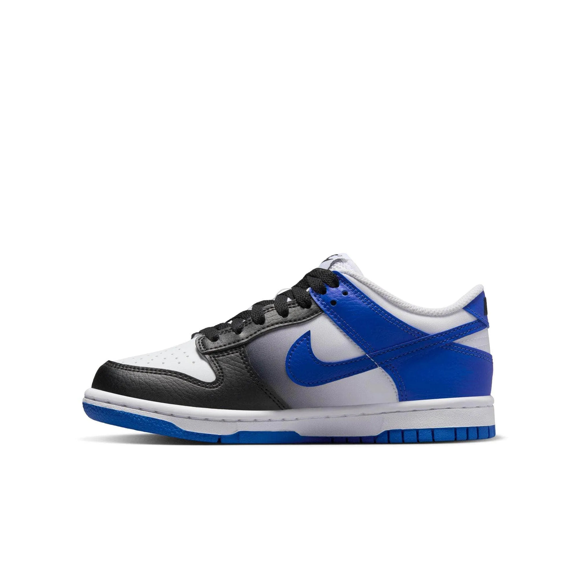 Nike Dunk Low "Game Royal White Black" - Boy's GS