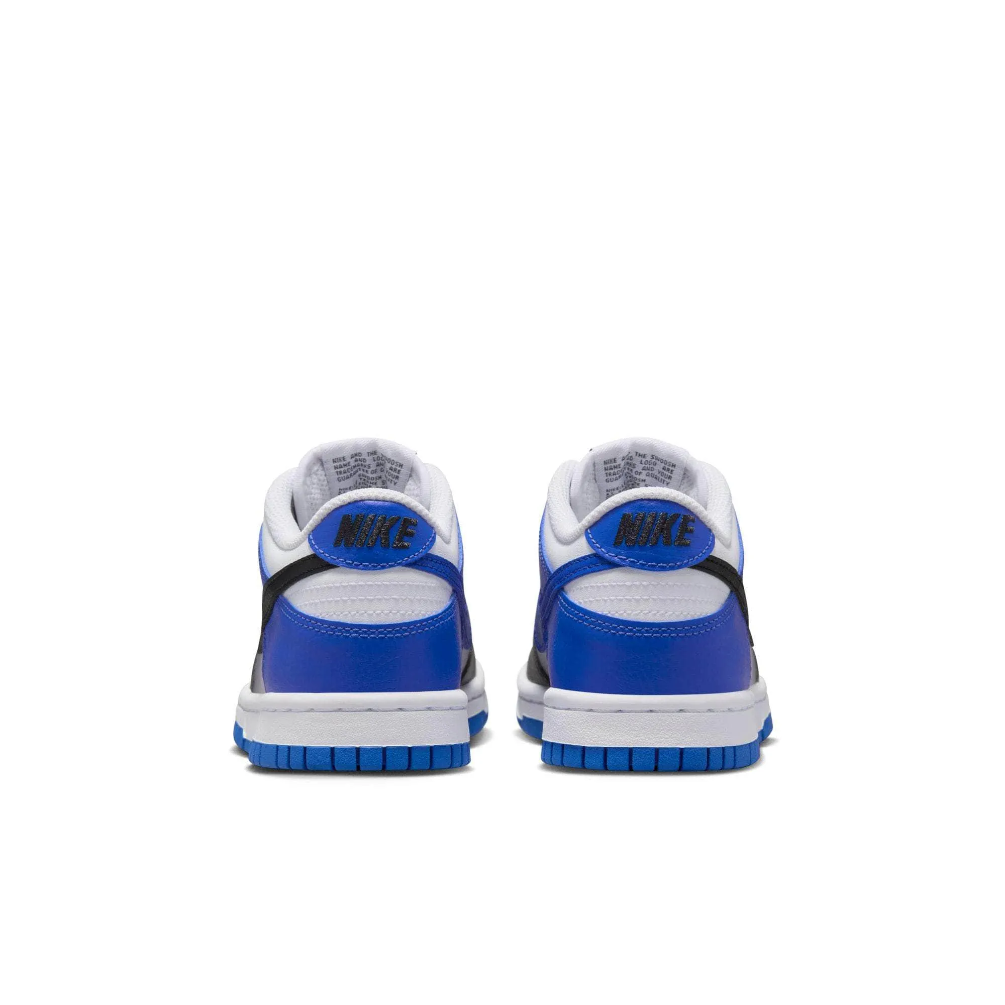 Nike Dunk Low "Game Royal White Black" - Boy's GS