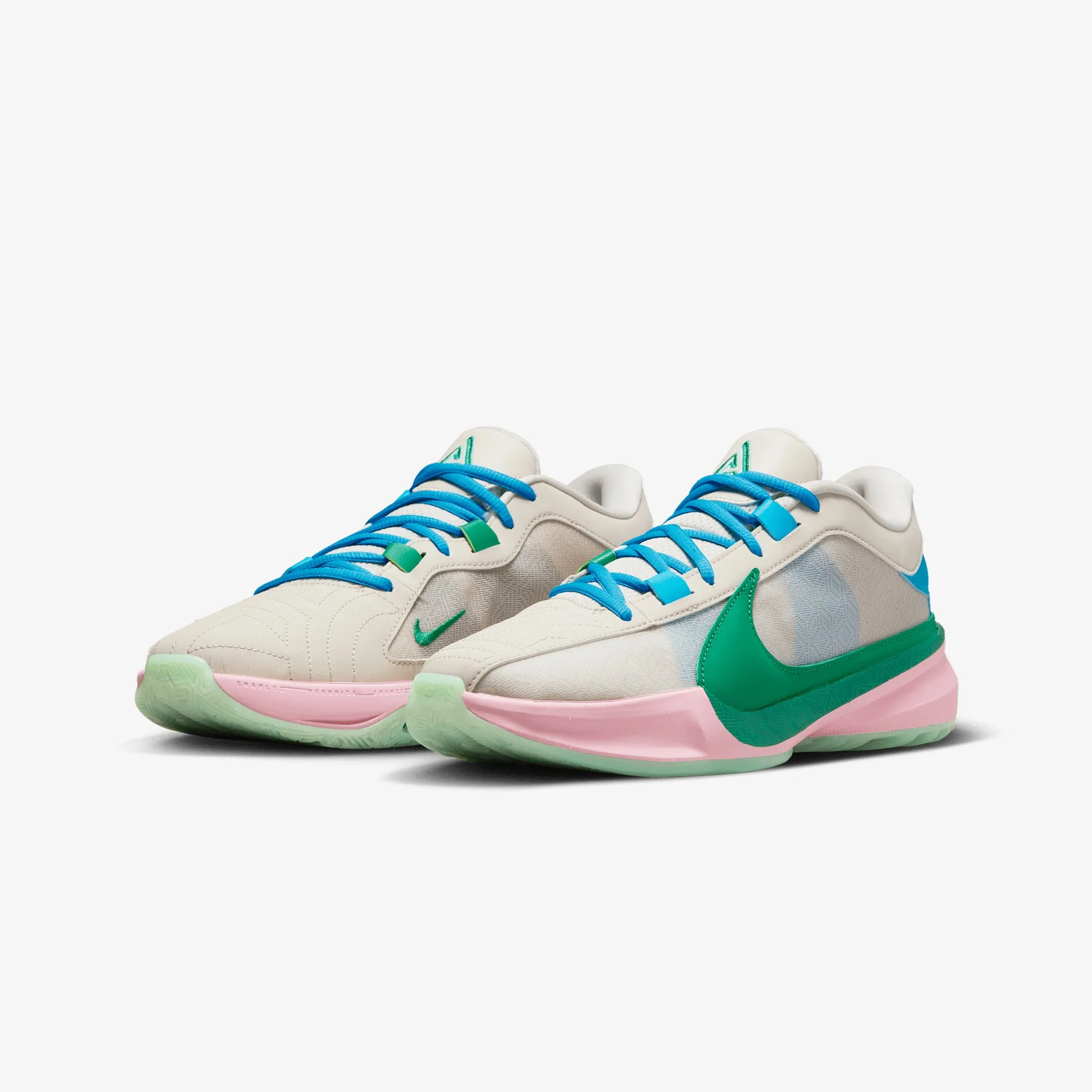 Nike | FREAK 5 EP  { LT OREWOOD BRN/EMERALD RISE