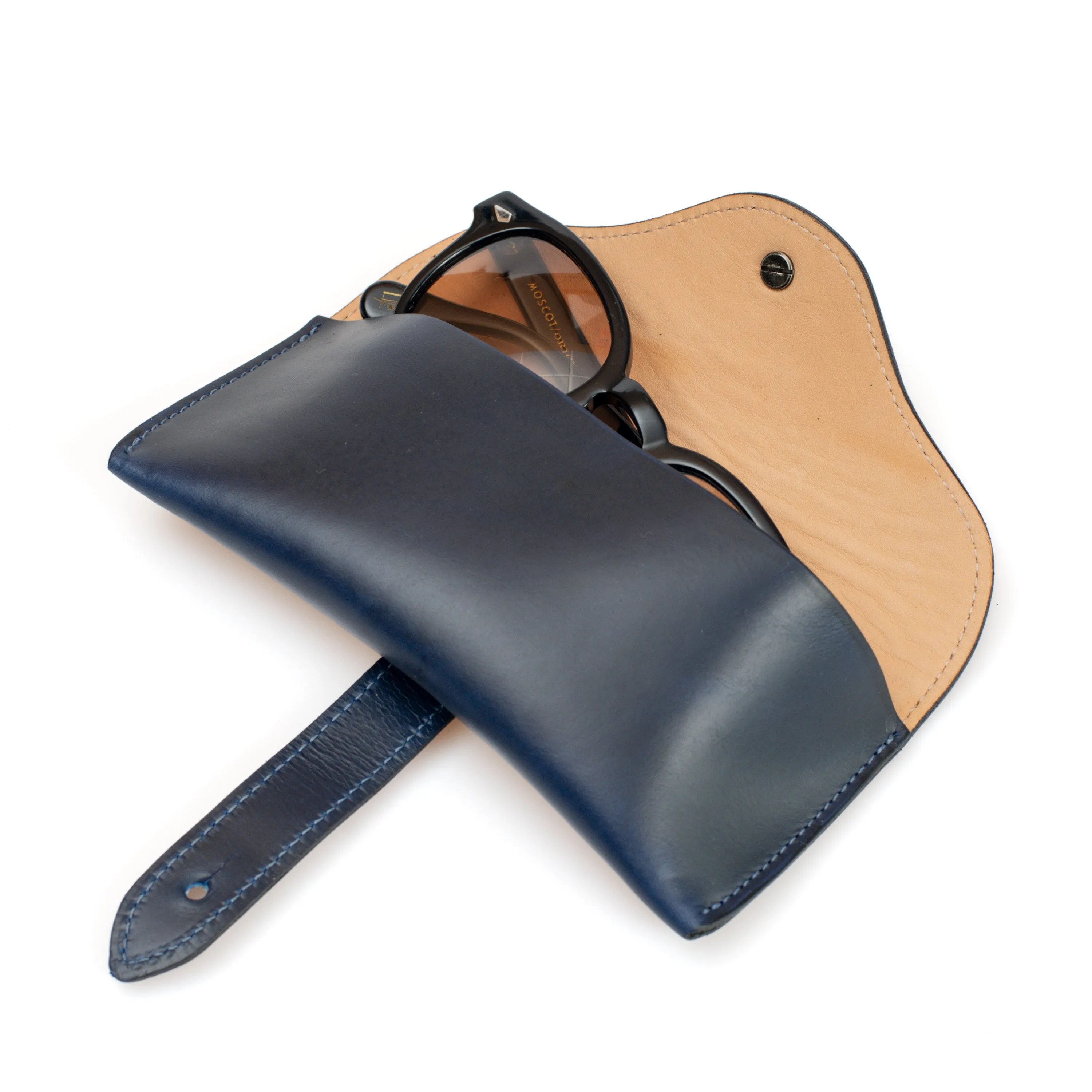 Off-Cuts Collection Chromexcel Glasses Case