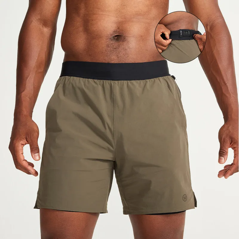 Olive ANY-WEAR™ Short | Smart Apparel