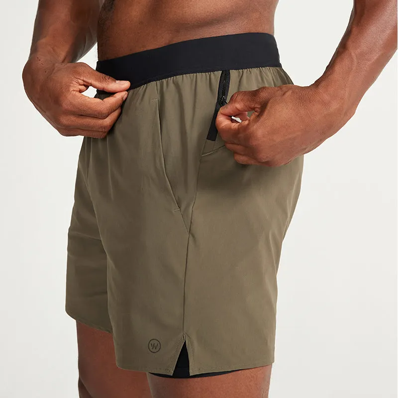 Olive ANY-WEAR™ Short | Smart Apparel