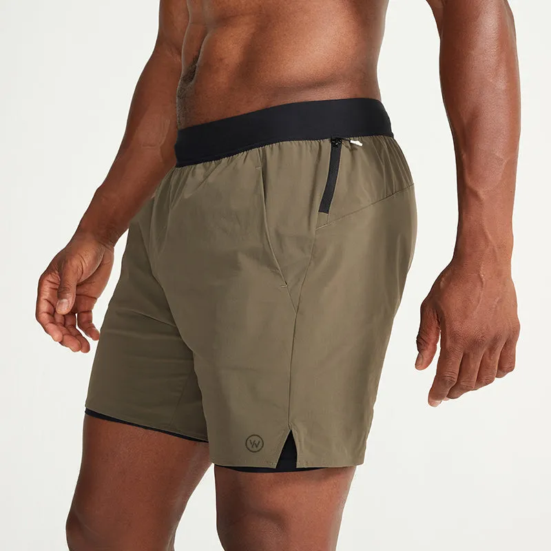 Olive ANY-WEAR™ Short | Smart Apparel