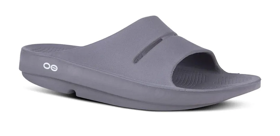 Oofos | OOahh Slide | Unisex | Slate