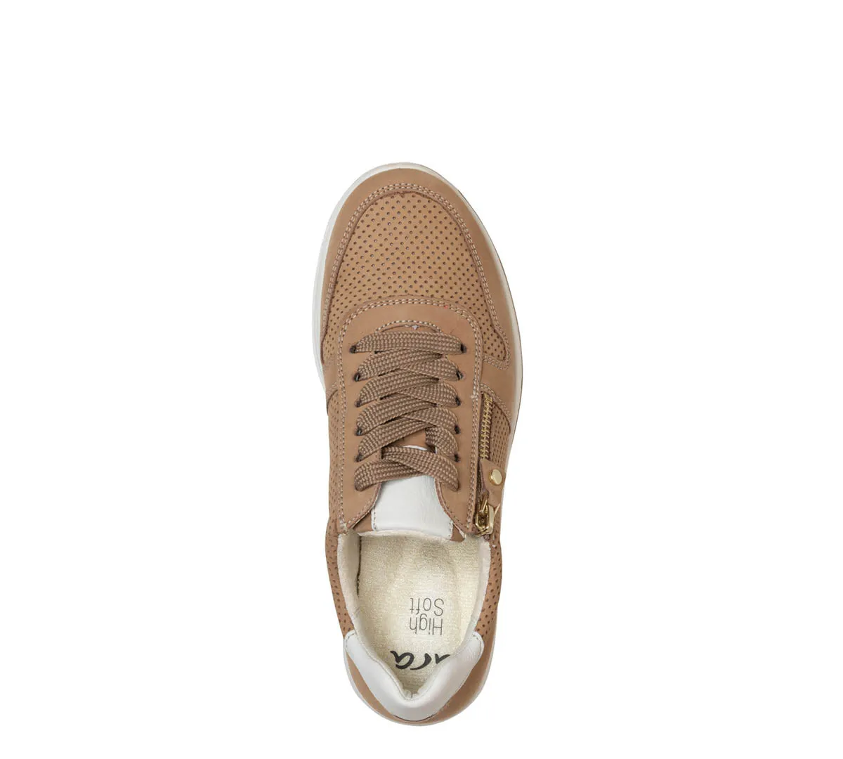 Opal Women's Perforated Zip Sneaker