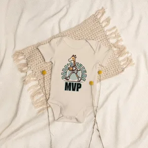 Organic Cotton Baby Bodysuit Papa’s Future MVP