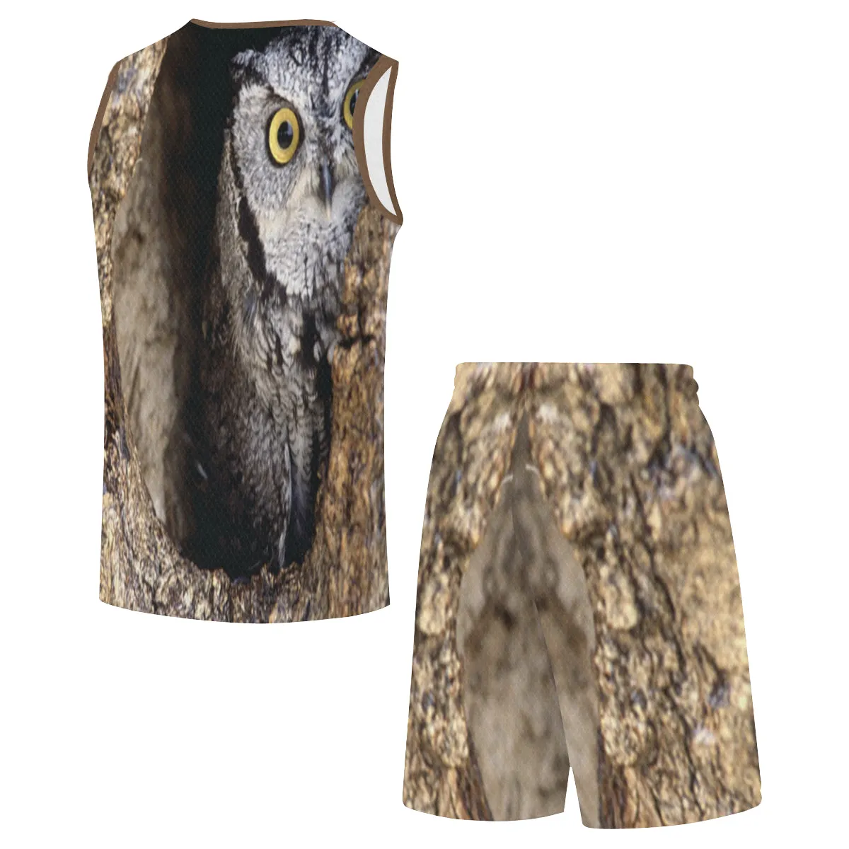 OWL IN HOLE Basketball Uniform