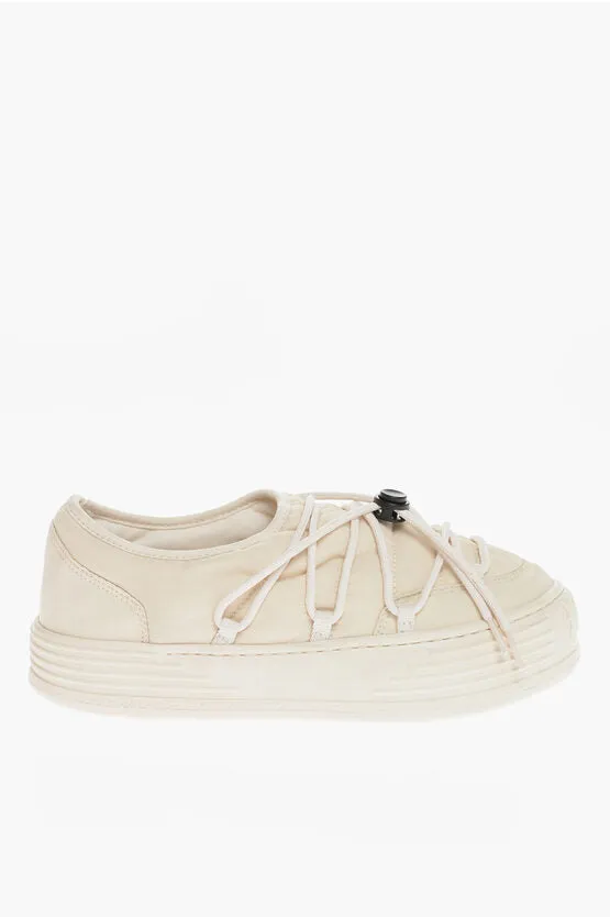 Palm Angels Padded Low-Top SNOW Sneakers With Platform Sole