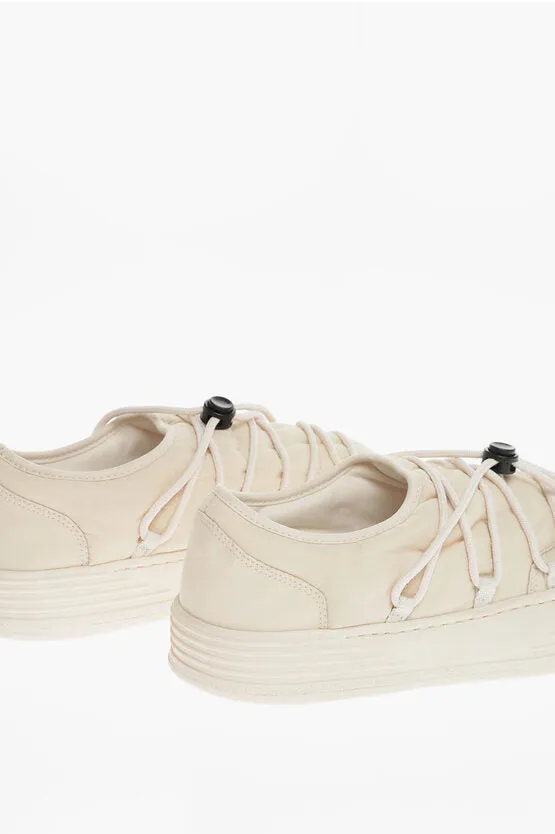 Palm Angels Padded Low-Top SNOW Sneakers With Platform Sole