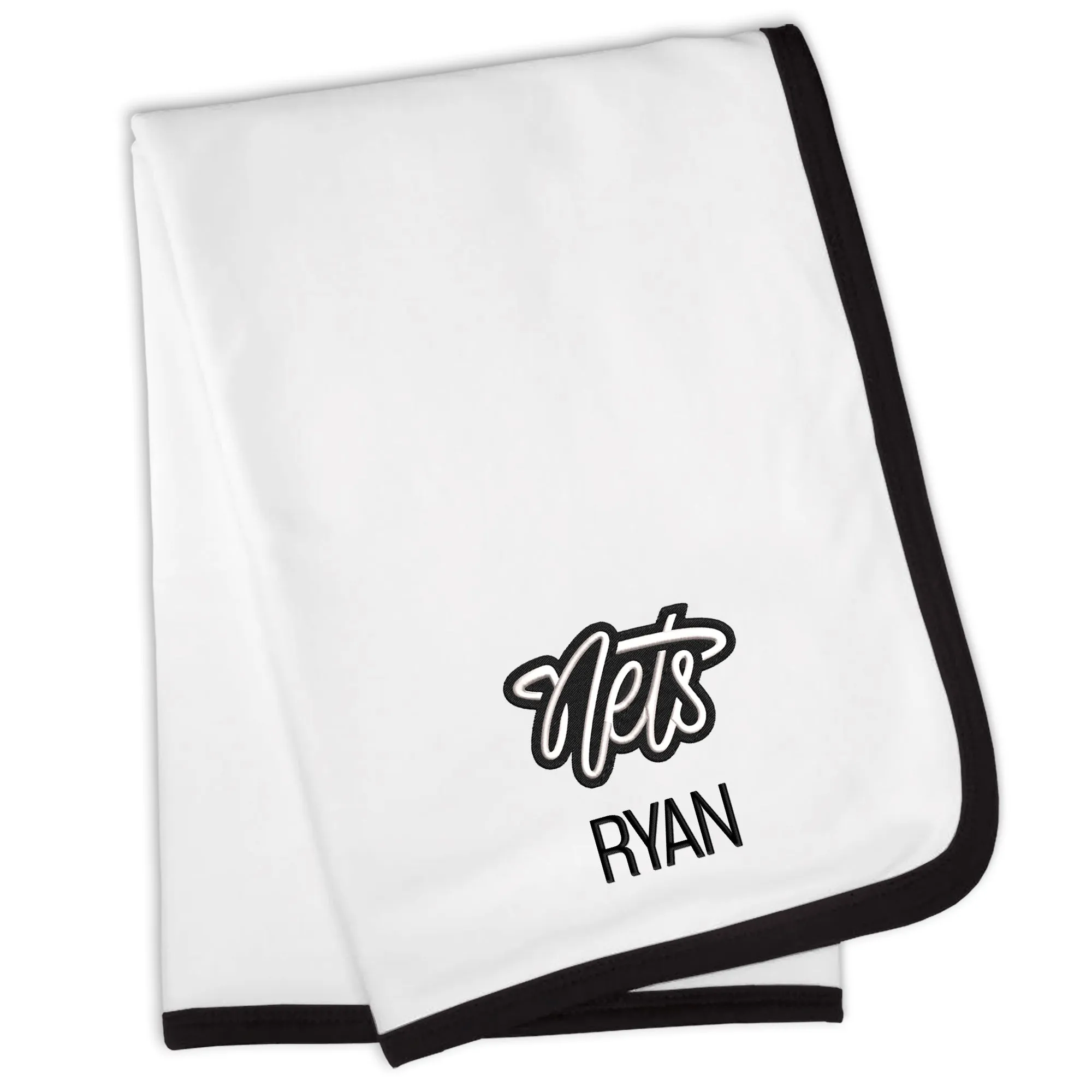 Personalized Brooklyn Nets Script Nets Blanket