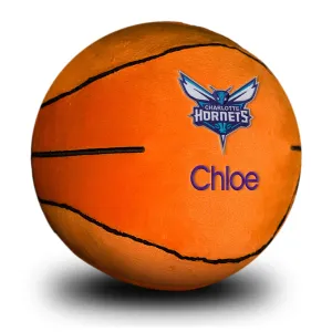 Personalized Charlotte Hornets Plush Basketball