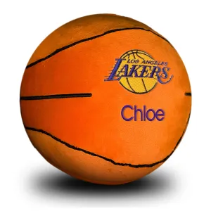 Personalized Los Angeles Lakers Plush Basketball