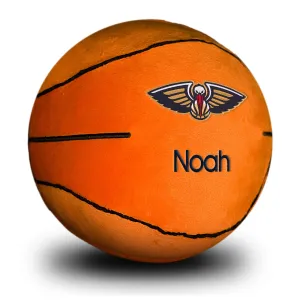 Personalized New Orleans Pelicans Plush Basketball