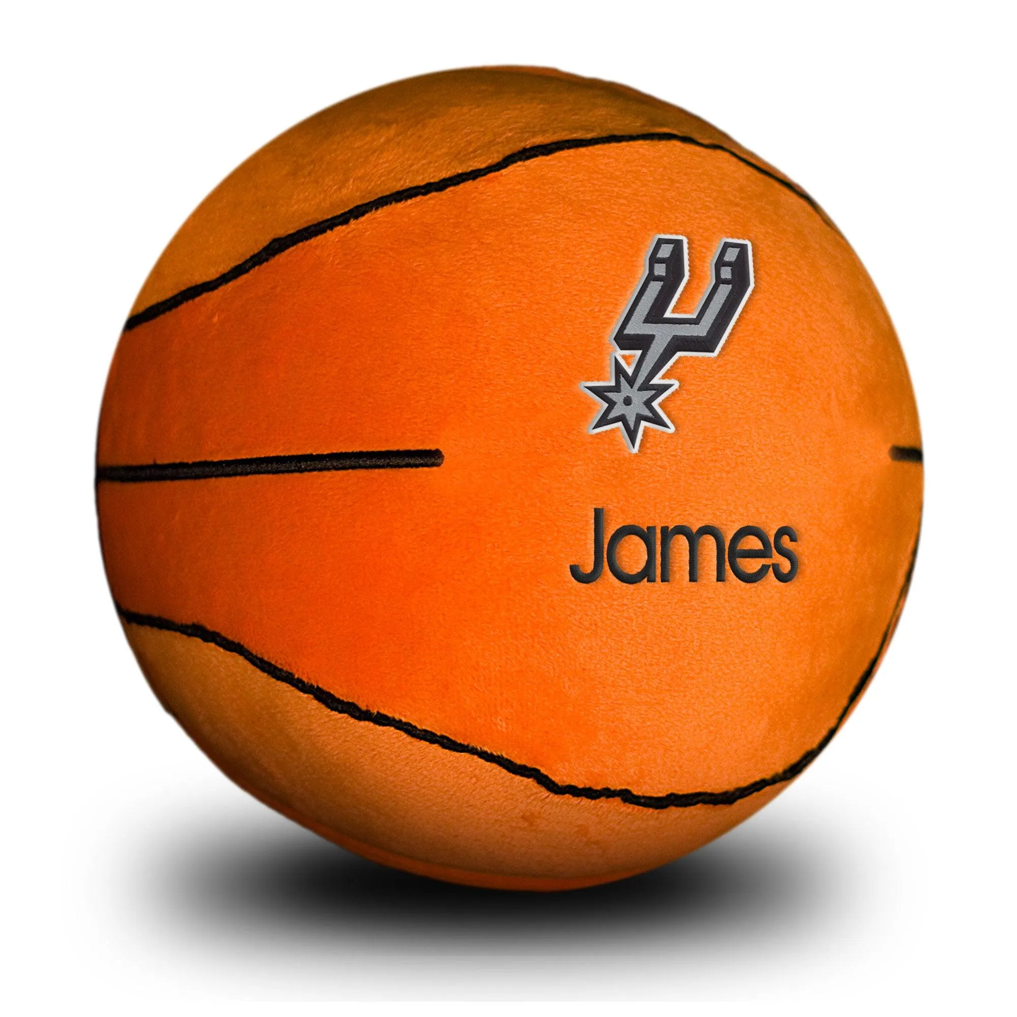 Personalized San Antonio Spurs Plush Basketball