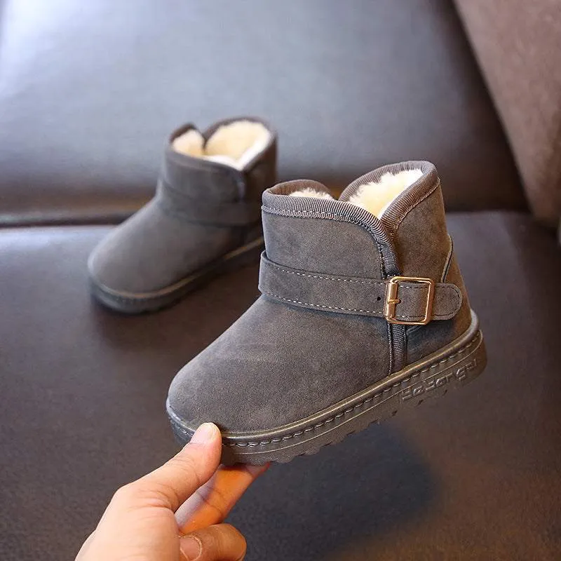 Plush Warm , Non-slip Cotton Boots