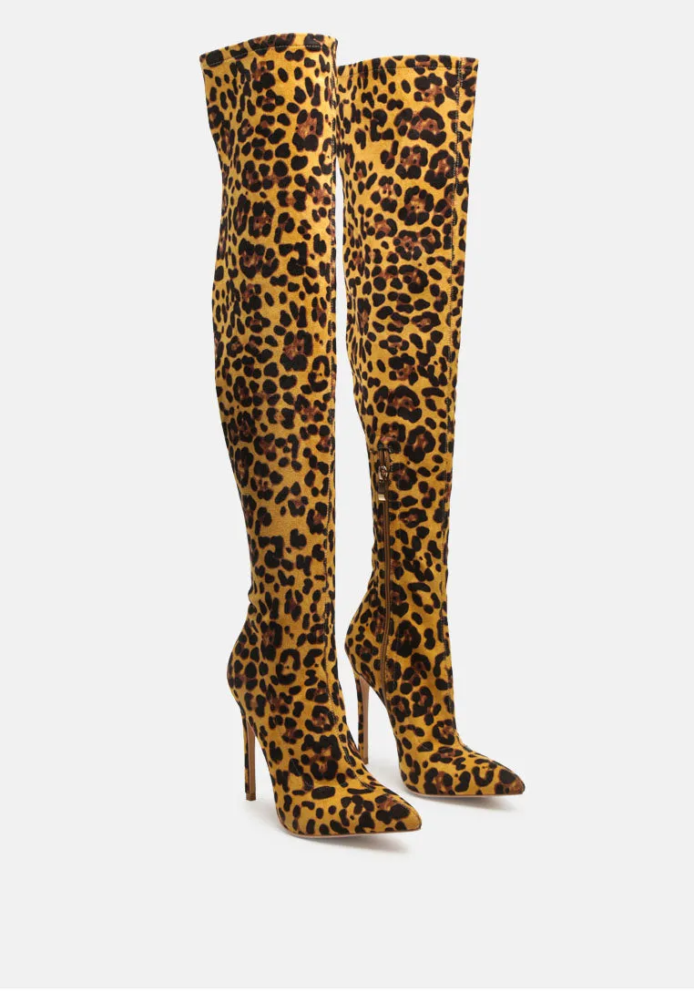 Pokey Long Stiletto Heel Boots