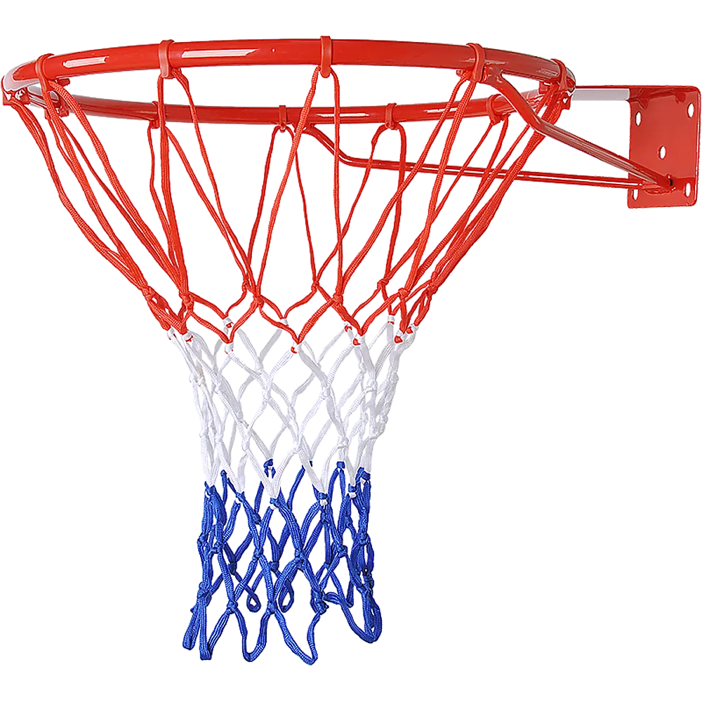 Pro Size 45cm Wall-Mounted Basketball Hoop Set Red