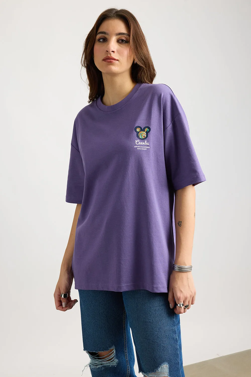 Purple Graffiti T-Shirt