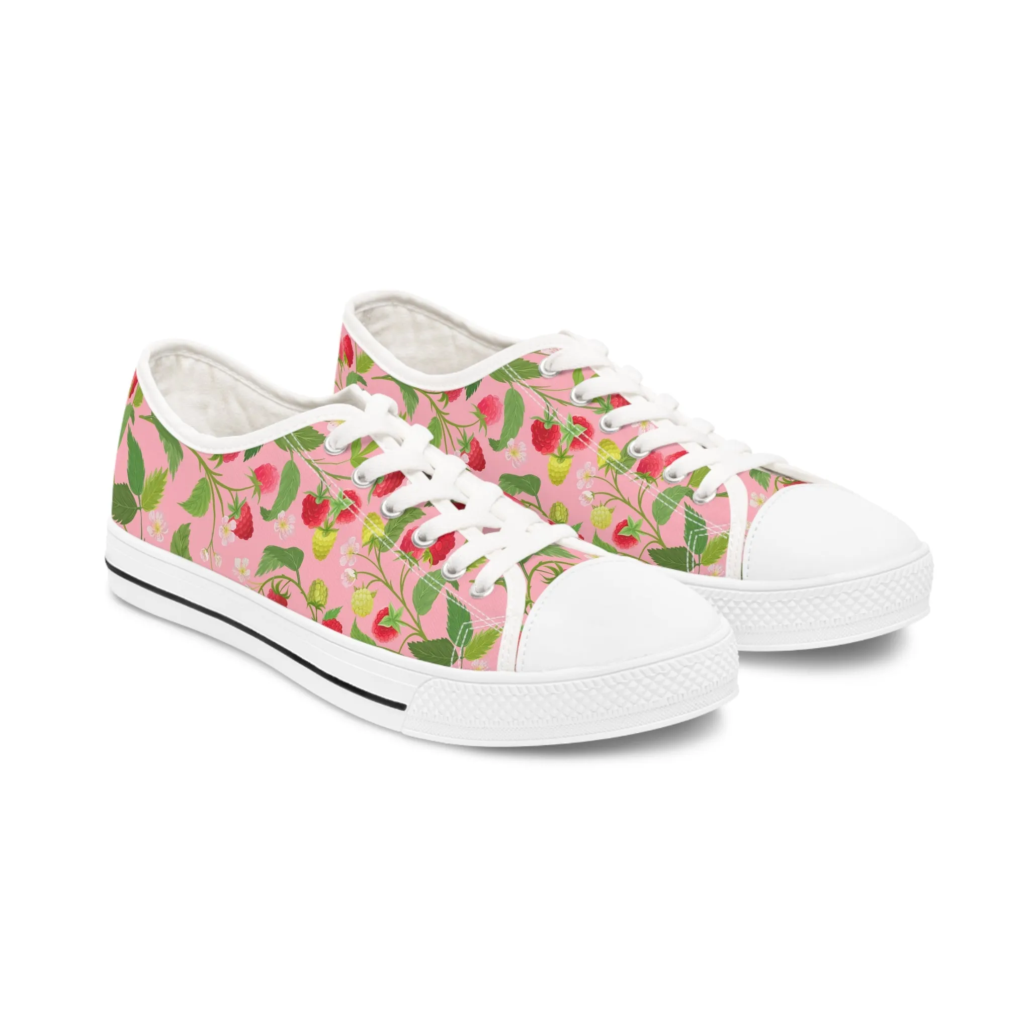 Raspberry Women's Low Top Sneakers