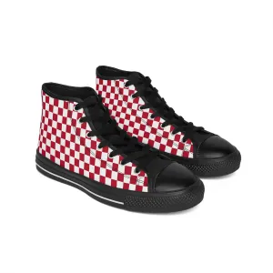 Repeating Pattern Men's Classic Sneakers