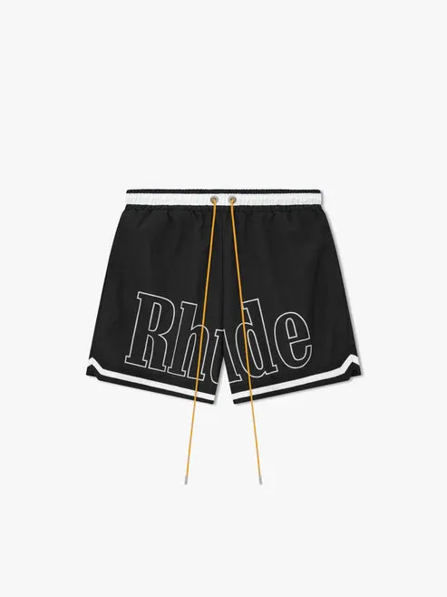 Rhude Basketball Swim Trunks