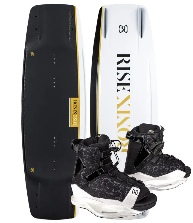 Ronix Rise Wakeboard Package with Halo Boots (2024)