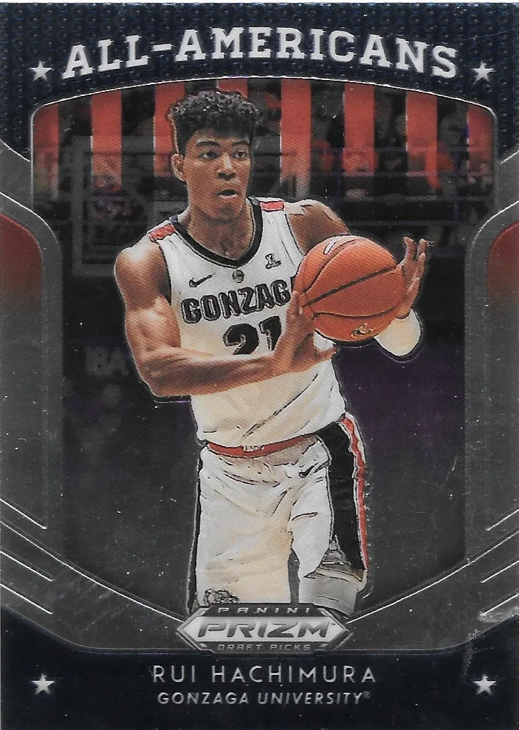 Rui Hachimura, All-Americans, 2019 Panini Prizm Draft Picks