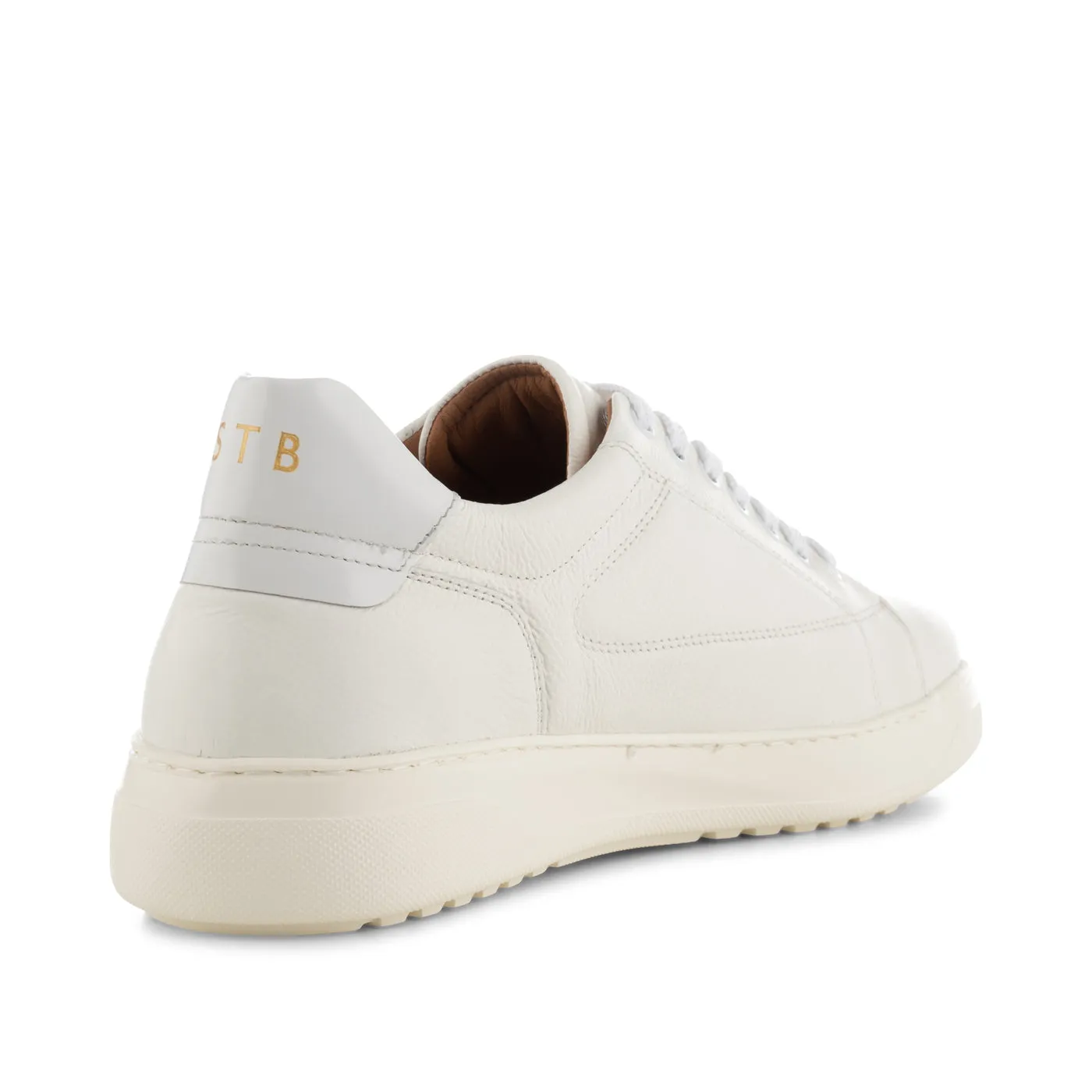 Rune sneaker leather - WHITE / WHITE