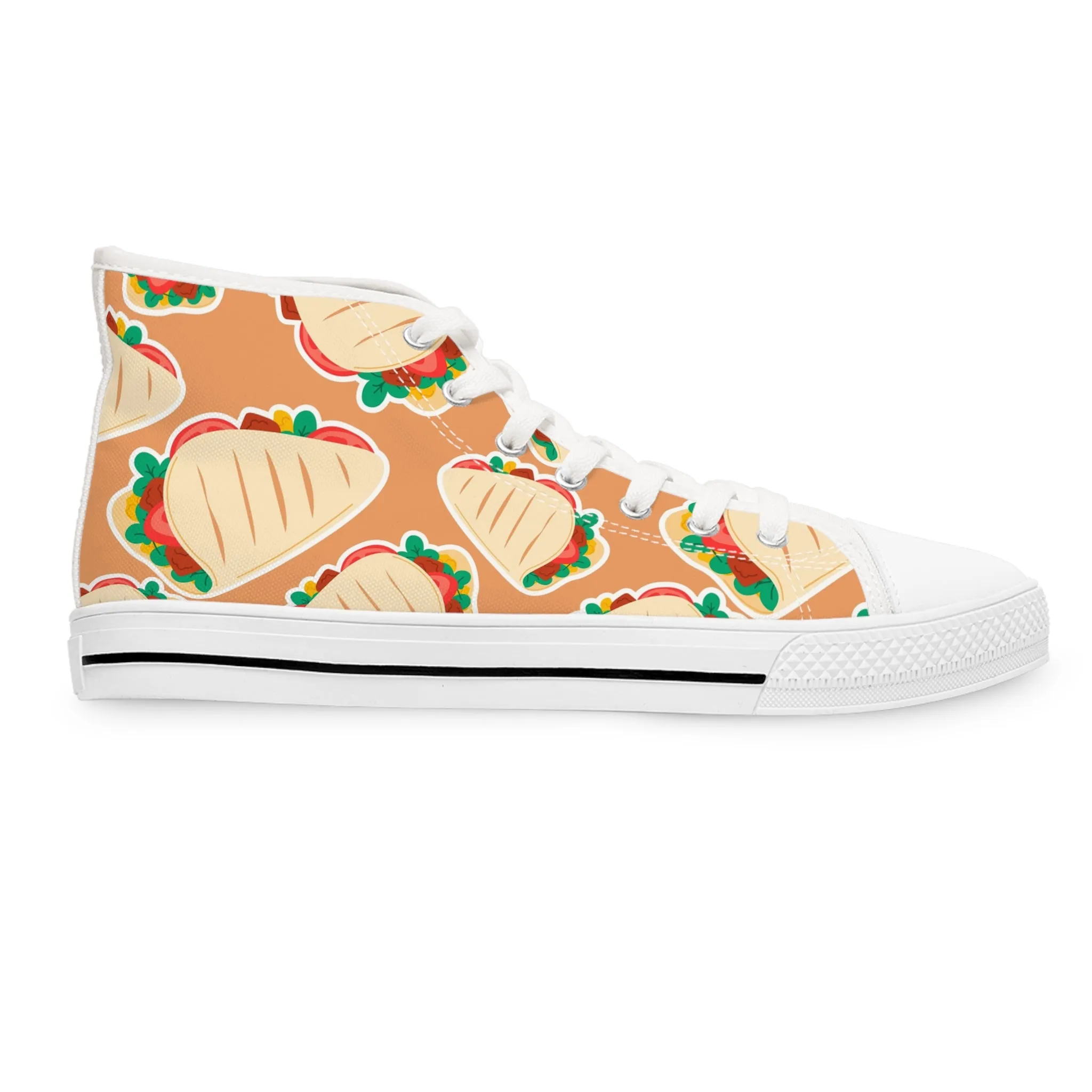 Sandwich of Bread Women's High Top Sneakers