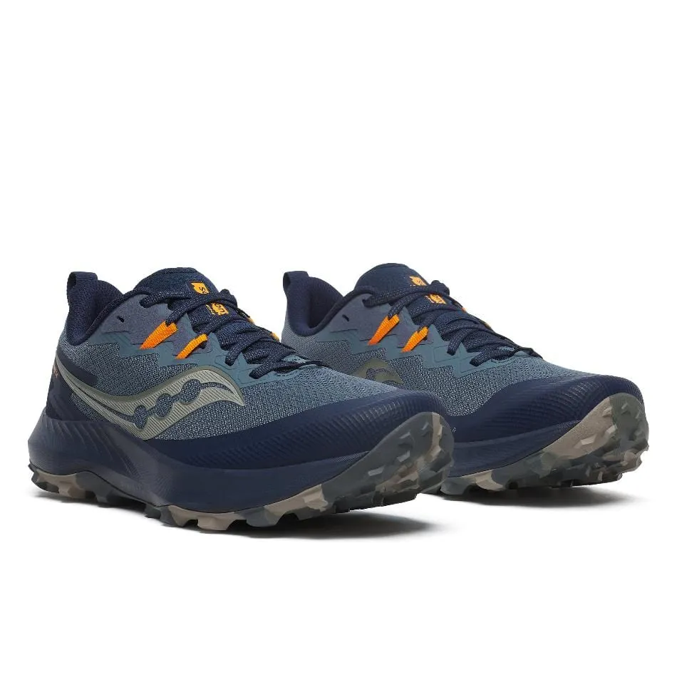 Saucony Peregrine 14 Men's Running Shoes Dusk/Navy AW24