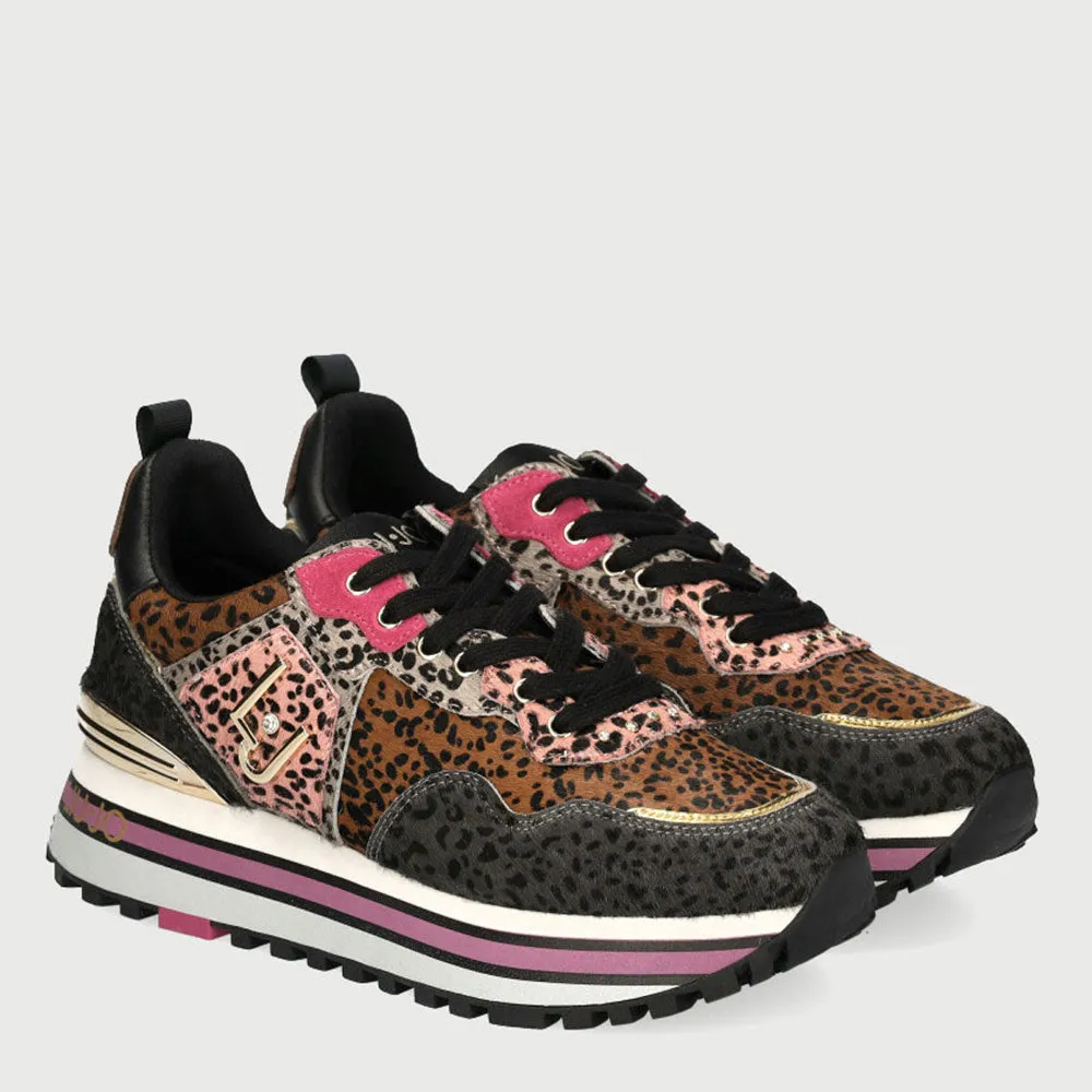 Scarpe Donna LIU JO Sneakers Multicolor con Stampa Animalier