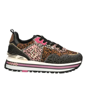 Scarpe Donna LIU JO Sneakers Multicolor con Stampa Animalier