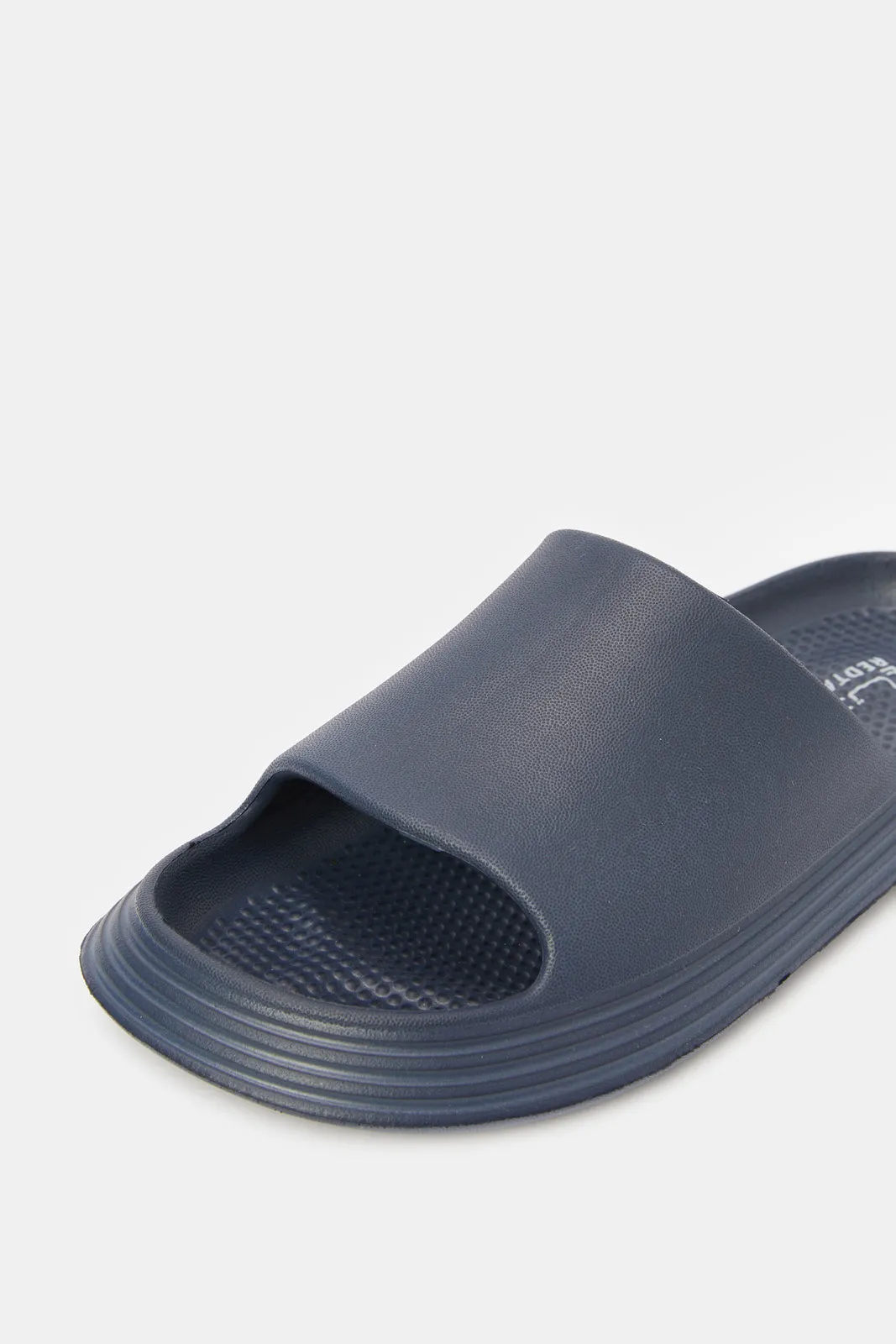 Senior Boys Navy Moulded Slide