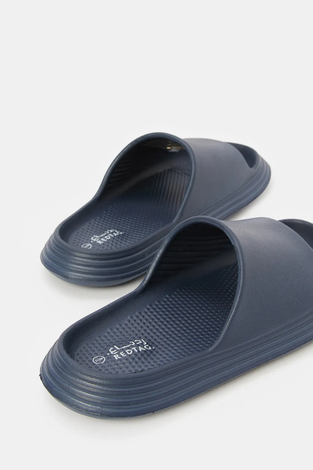 Senior Boys Navy Moulded Slide