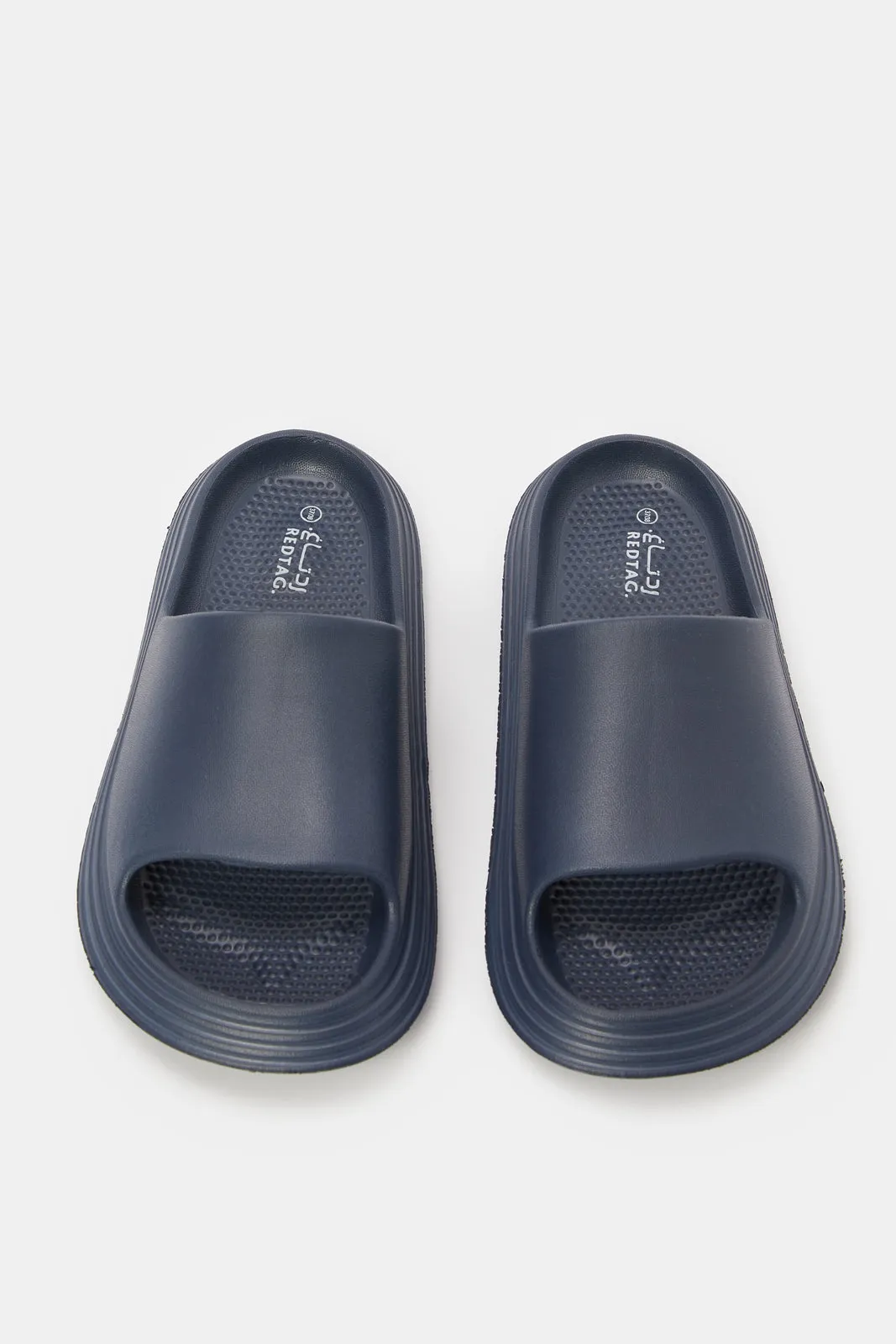 Senior Boys Navy Moulded Slide