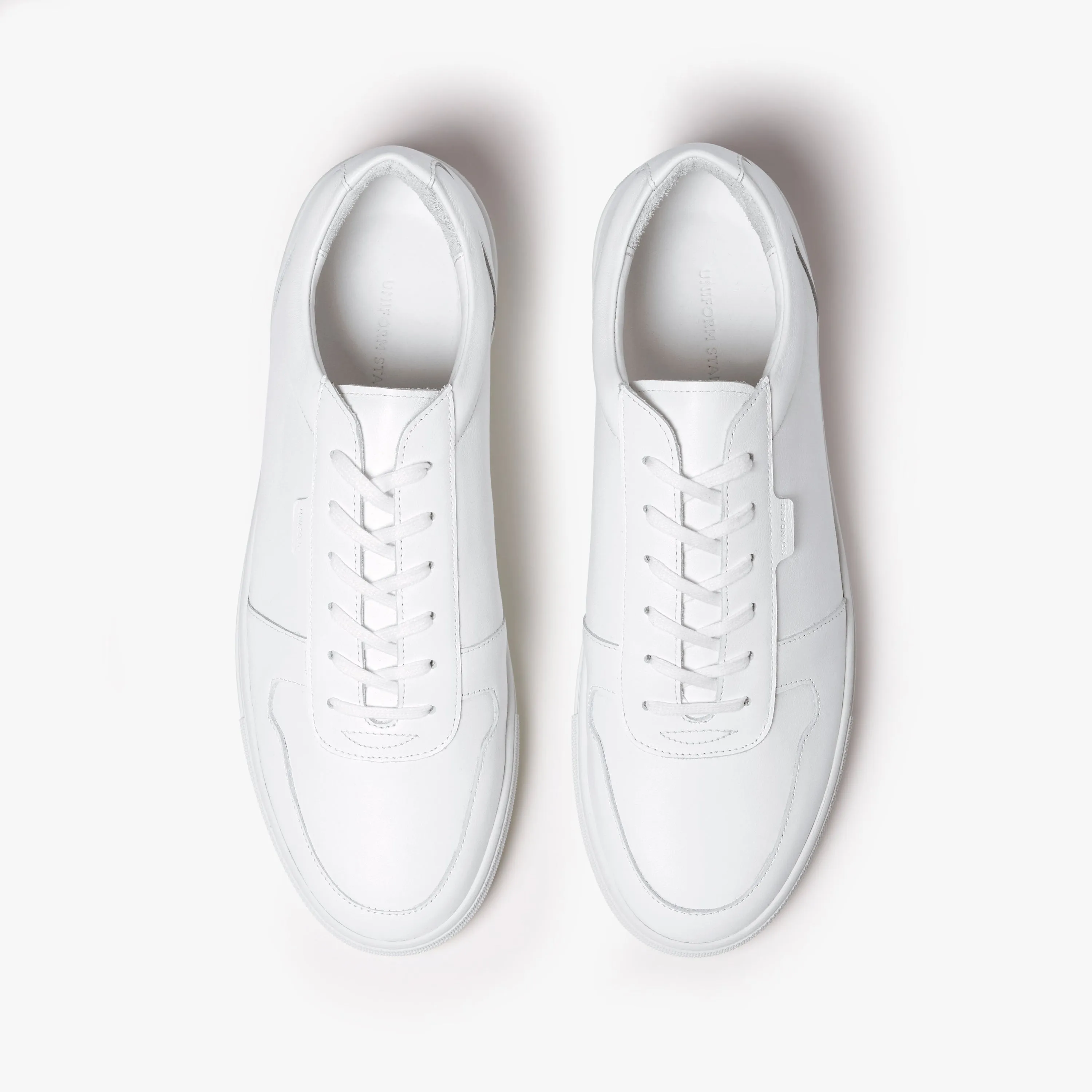 Series 6 Triple White Leather Mens