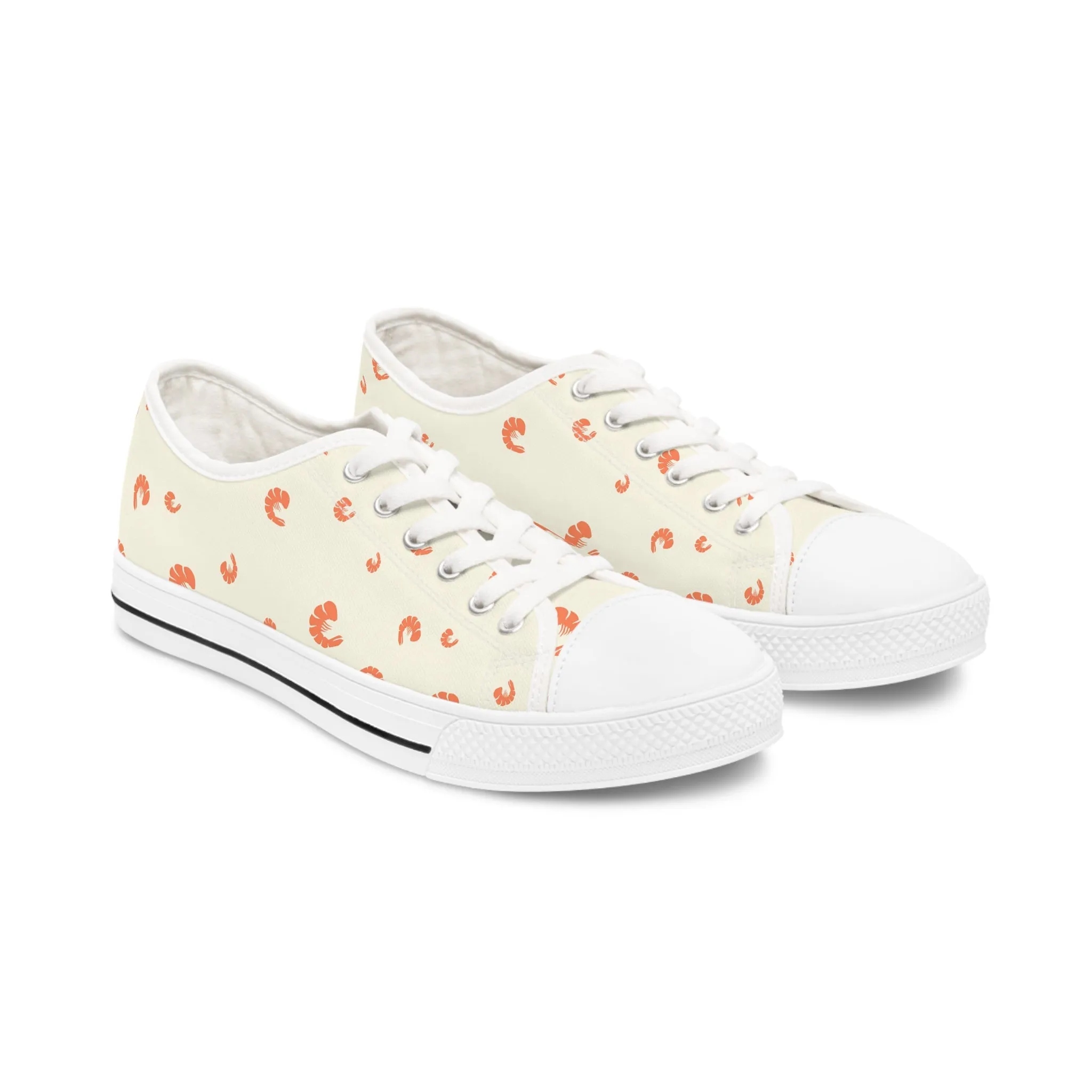 Shrimp Women's Low Top Sneakers