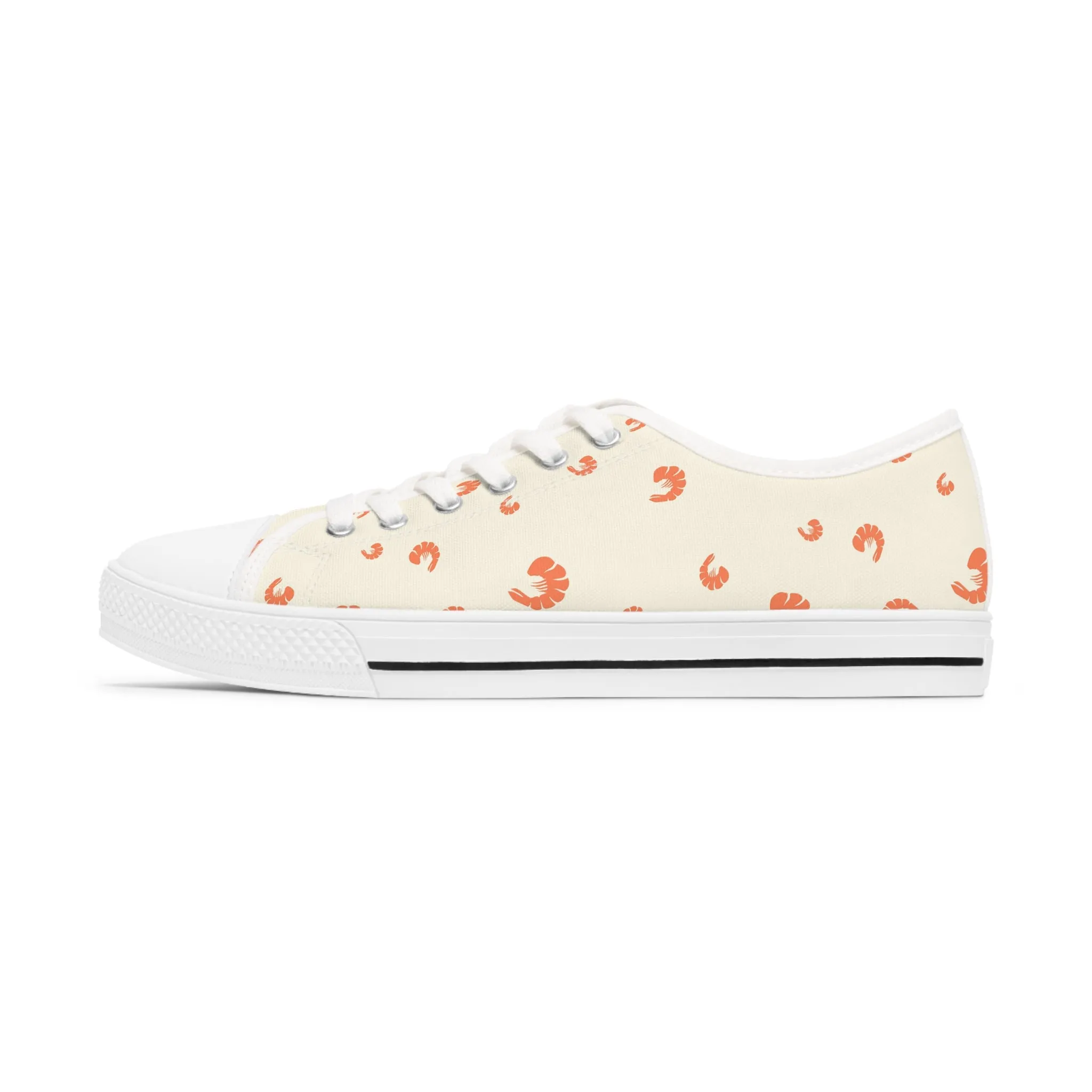 Shrimp Women's Low Top Sneakers