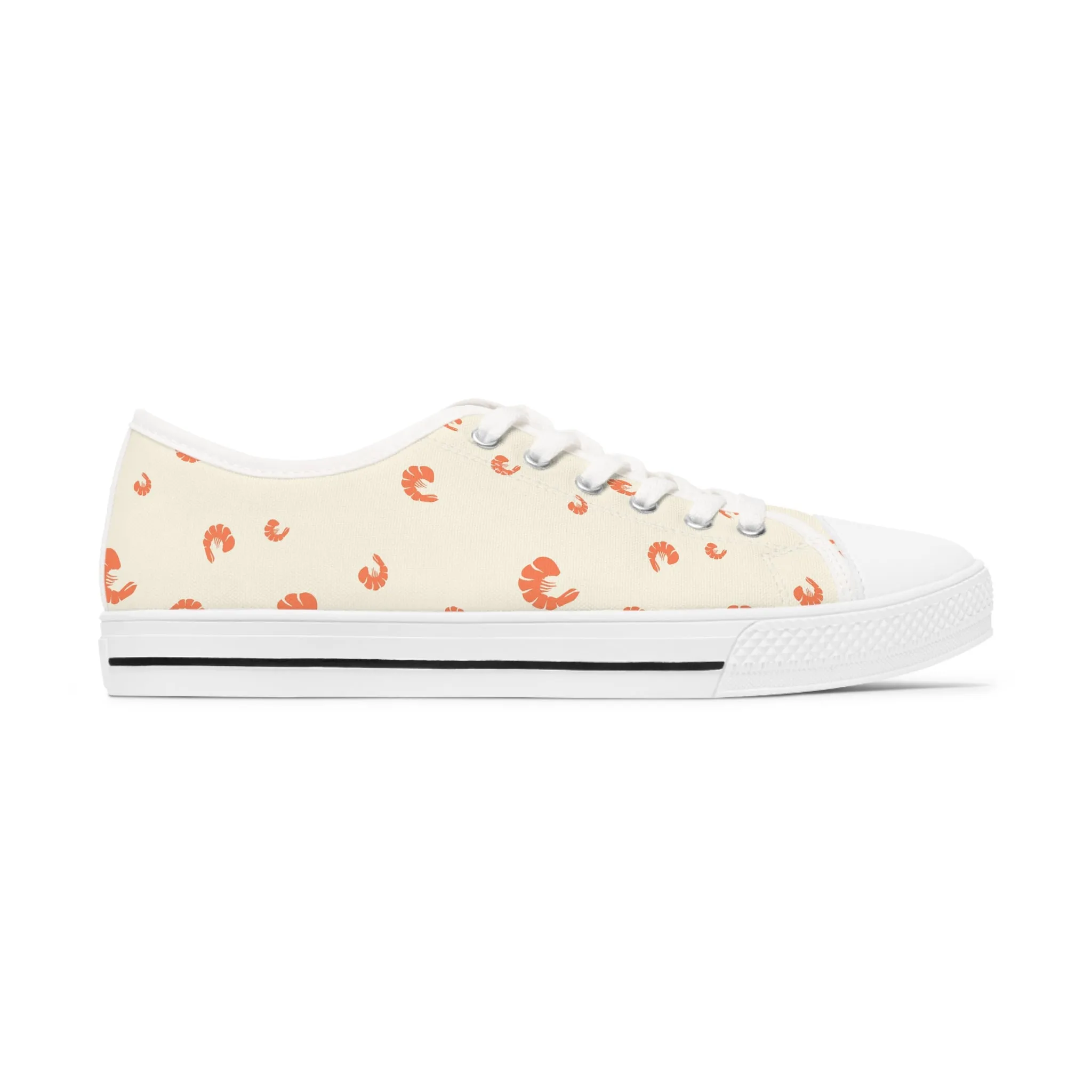 Shrimp Women's Low Top Sneakers