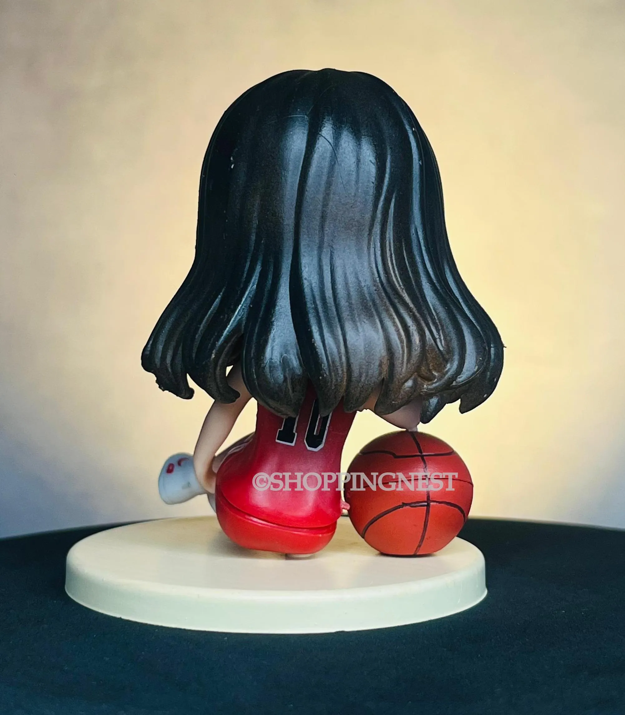 Slam Dunk Q Version Akagi Haruko Model Figure Red Jersey Collect Decor | 9.5 CMS |