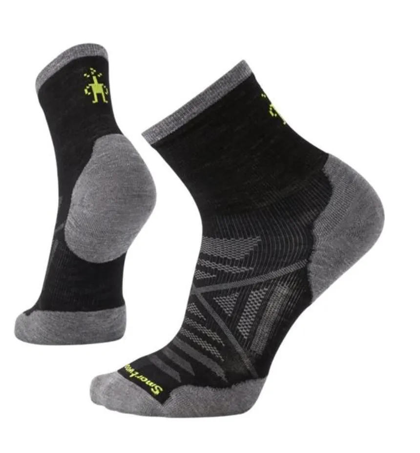 Smartwool PhD RUN Merino Wool Sock Mid Crew