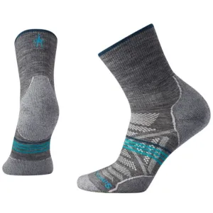 Smartwool Women's PhD Outdoor Light Medium Crew/Medium Gray