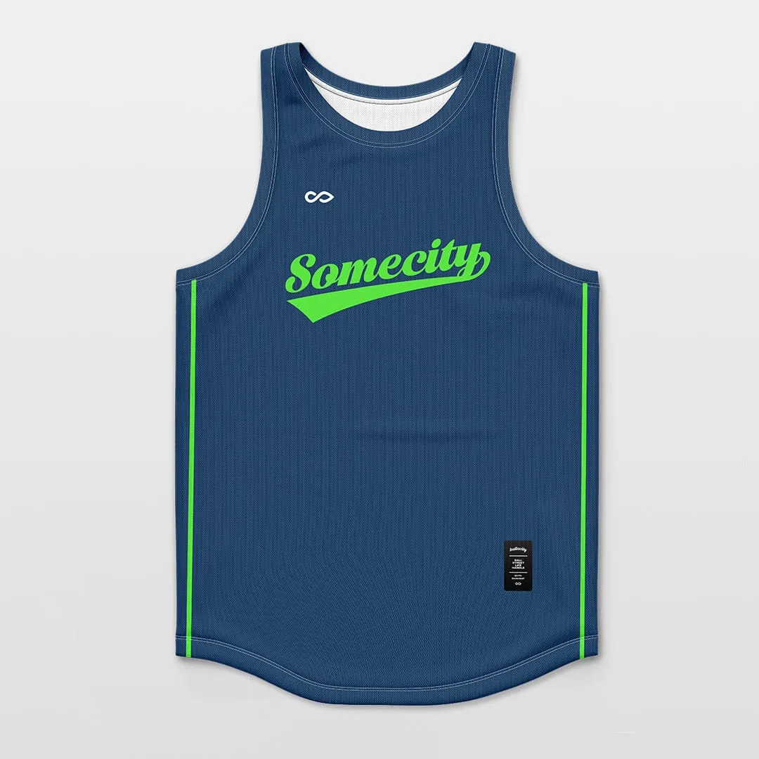 Somecity - Customized Basketball Jersey Top