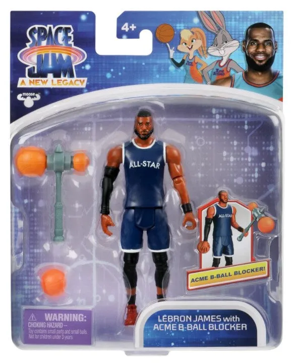 Space Jam: A New Legacy Season 1 Ballers Figure Pack – Lebron & Acme B-Ball Blocker NBA