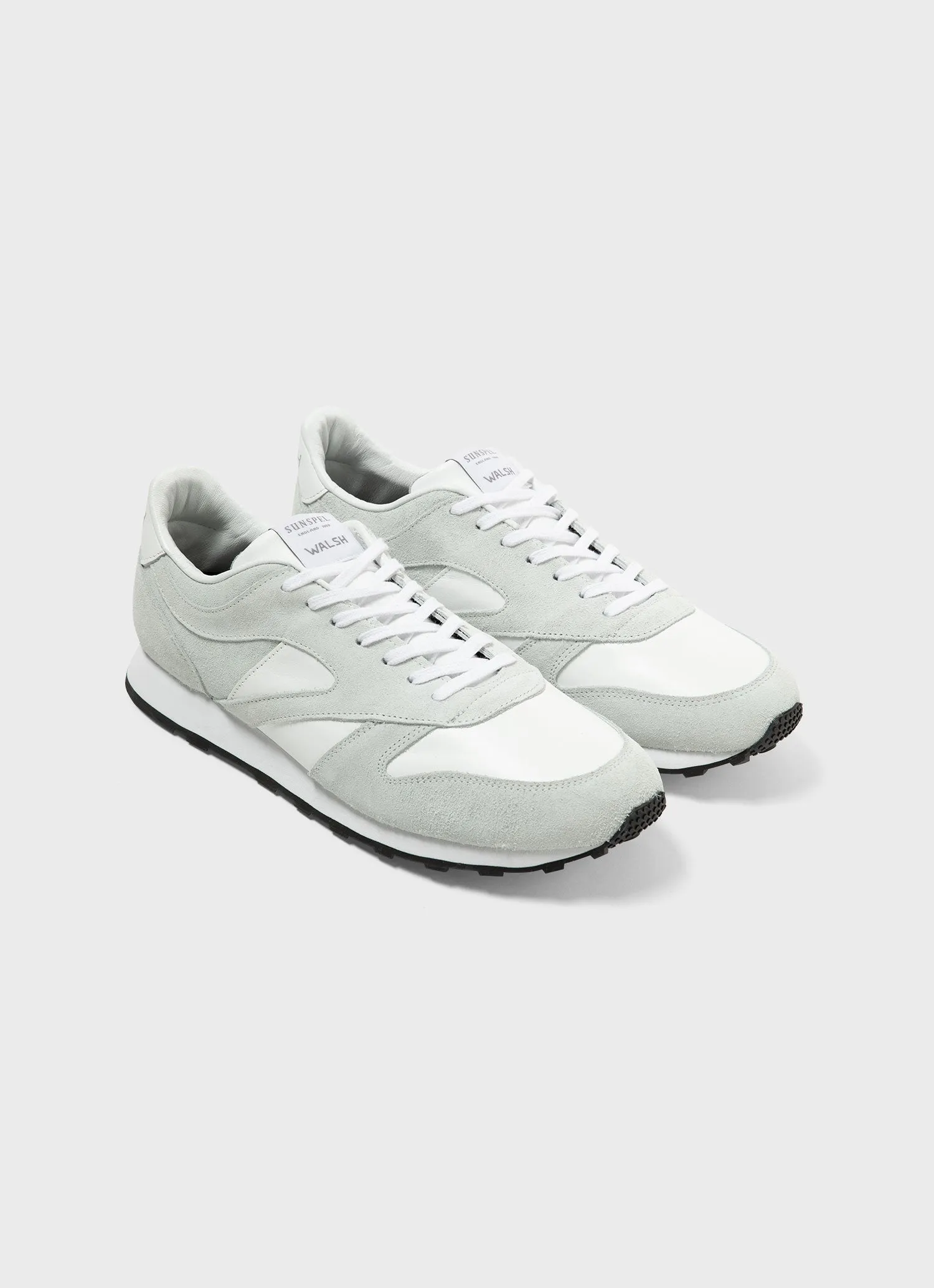 Sunspel and Walsh Trainer in White