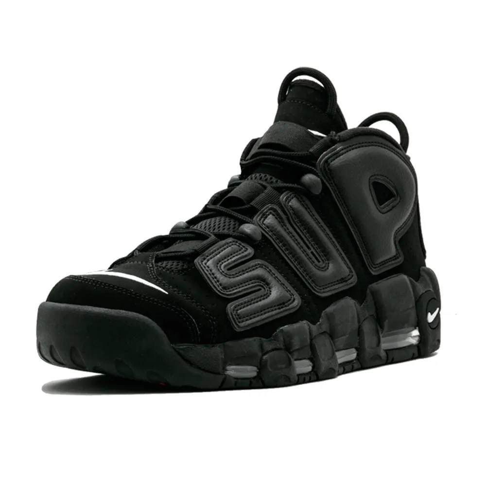 Supreme X Nike Air More Uptempo "Black"