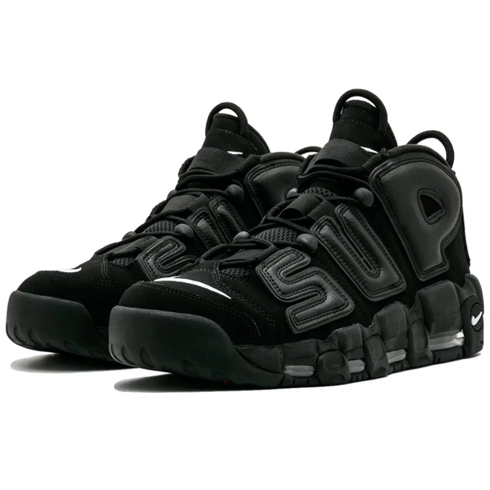 Supreme X Nike Air More Uptempo "Black"