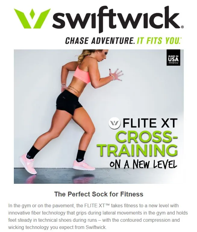 Swiftwick Flite XT Zero Show