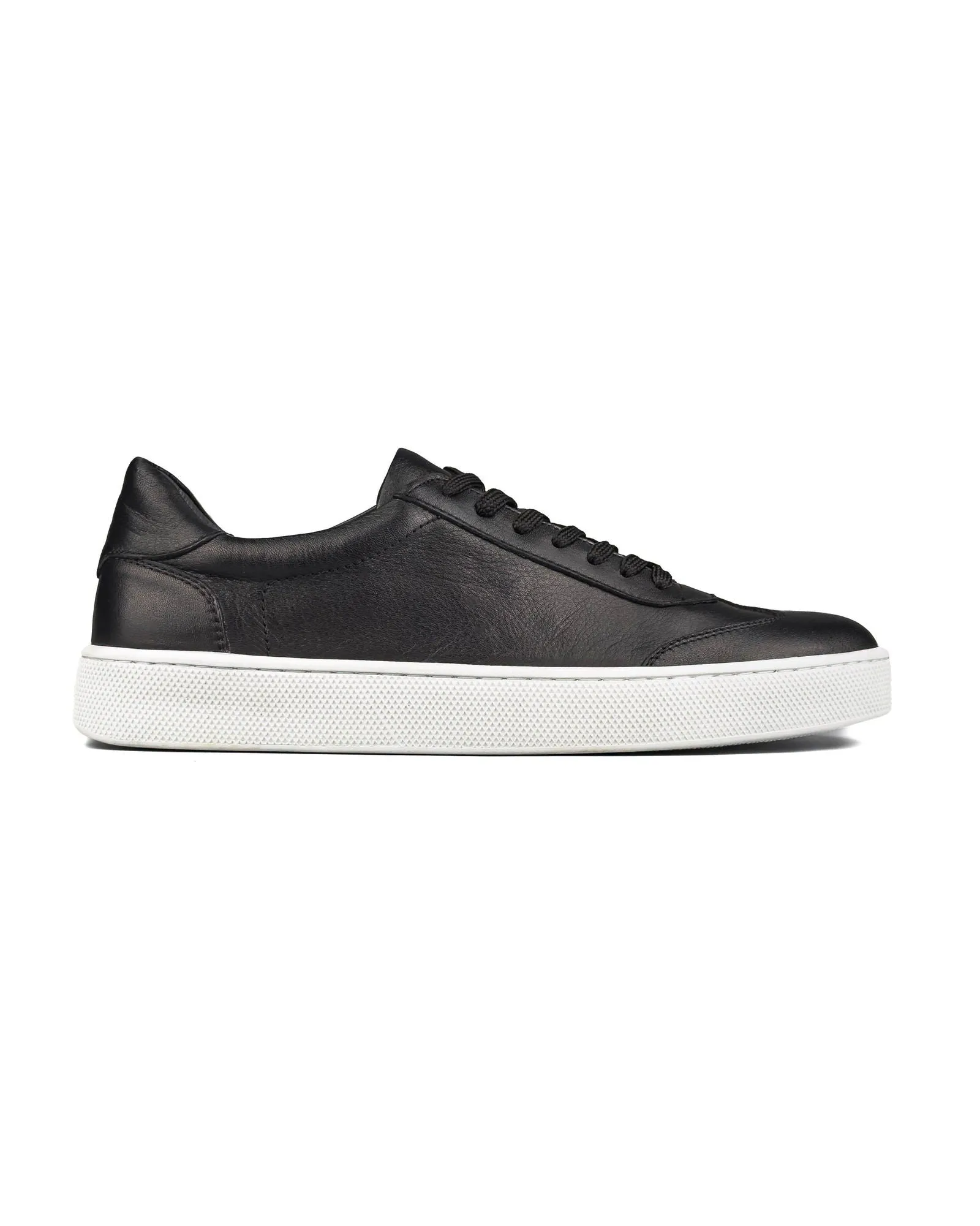 T-Benta Black Genuine Leather Men's Sport (Sneaker) Shoes