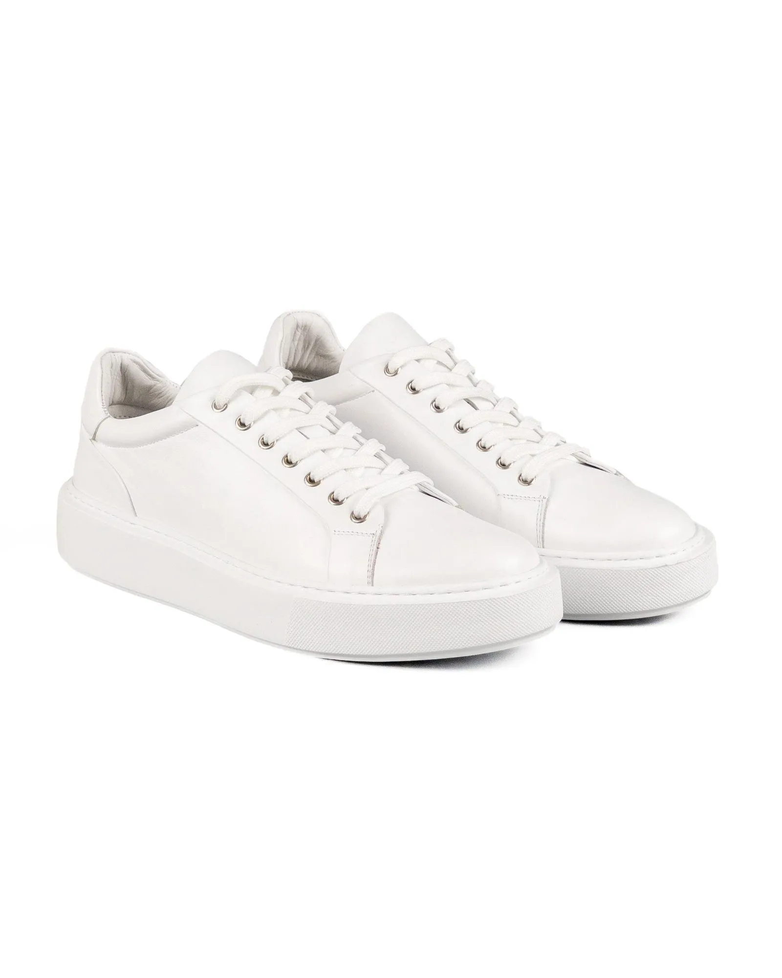 T-Breva White Genuine Leather Men's Sports (Sneaker) Shoes